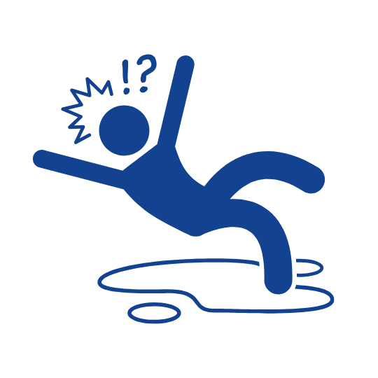 Slip and Fall icon